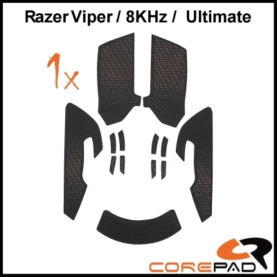 Corepad Soft Grips #710 noir Razer Viper / Razer Viper 8KHz / Razer Viper Ultimate